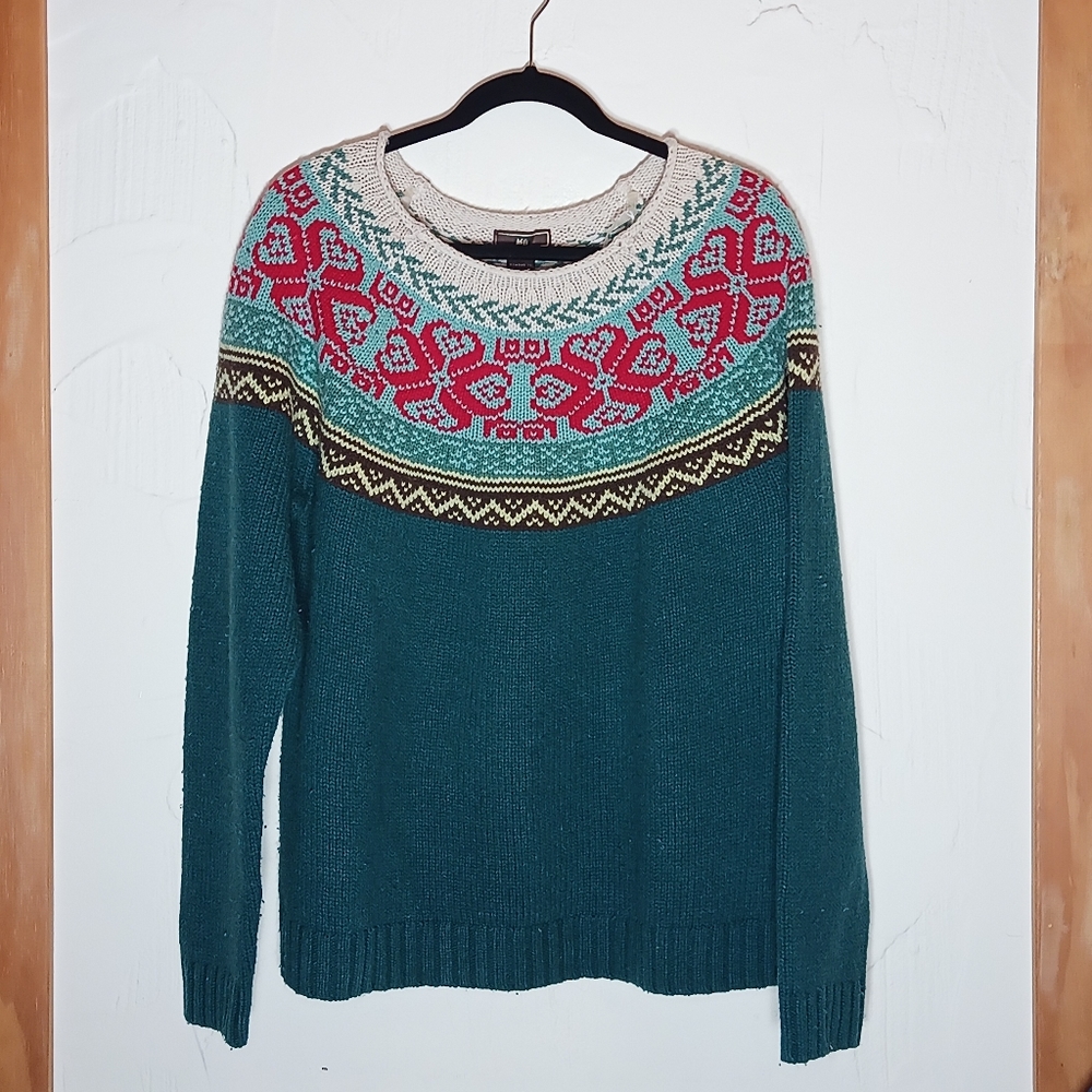 Rei Women's Wool Sweater XL fisherman